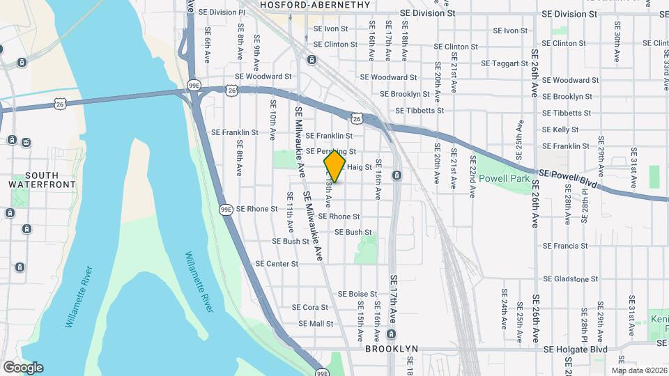 3502 SE 13th Ave Map and Location Details