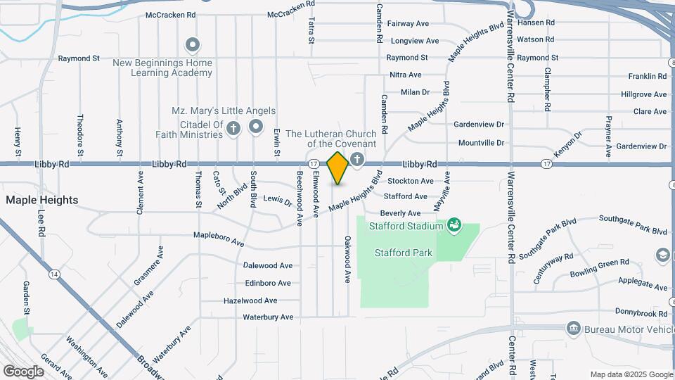 5337 Hollywood Ave Map and Location Details