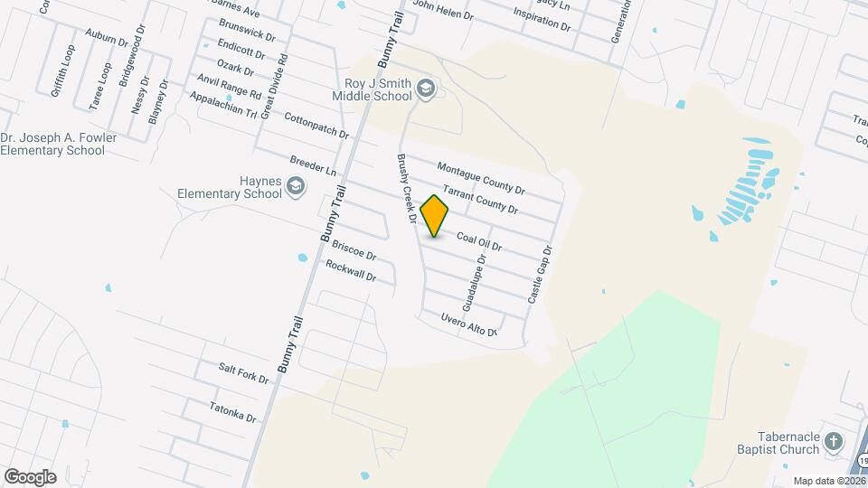 2809 Camp Cooper Dr Map and Location Details