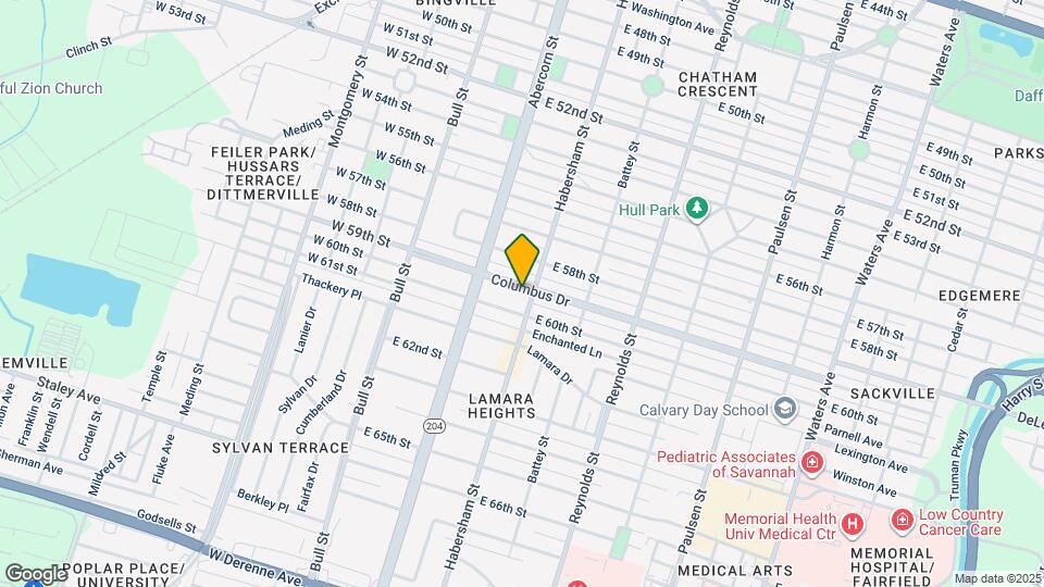 135 Columbus Dr Map and Location Details