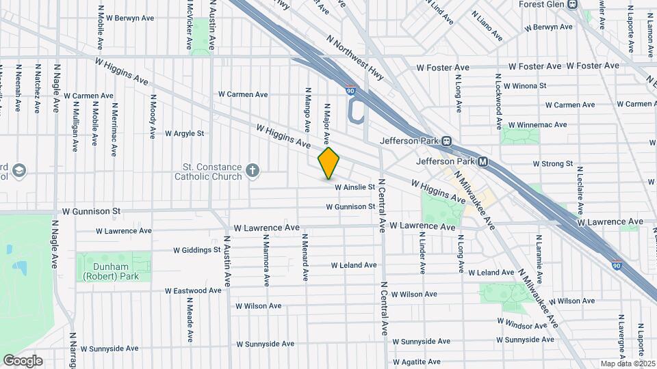 5720 W Ainslie St, Unit 1 Mapa y Detalles de la Ubicación