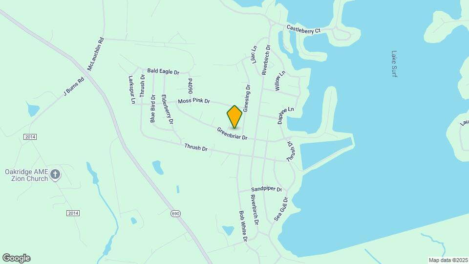 995 Greenbriar Dr Map and Location Details