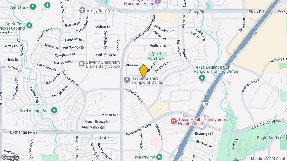 961 Panther Ln Map and Location Details