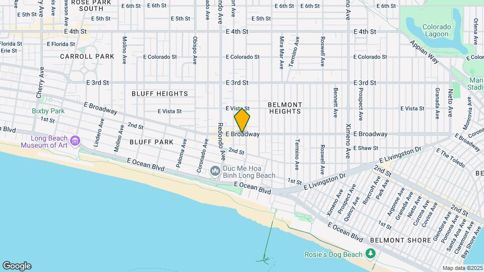 3522-3536 E Broadway Mapa y Detalles de la Ubicación