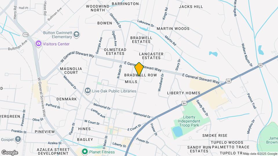 407 Bradwell St Map and Location Details