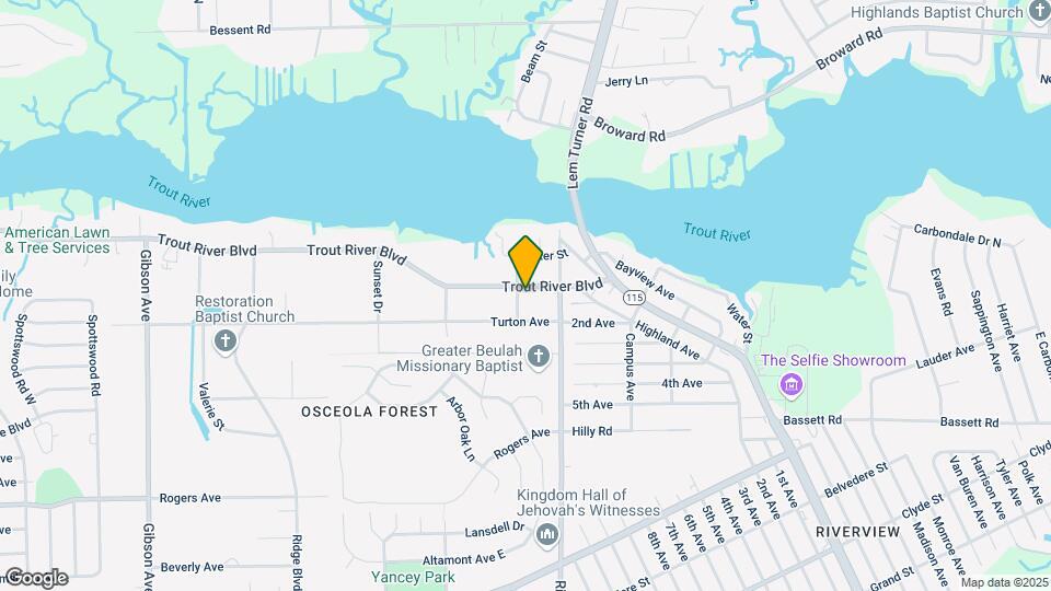 3052 Trout River Blvd Map and Location Details