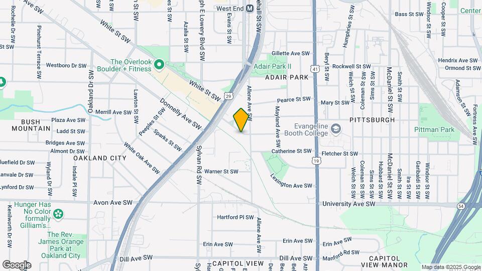 816 Brookline St SW Map and Location Details