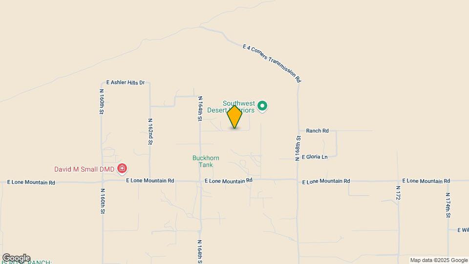 16533 E Ranch Rd Map and Location Details