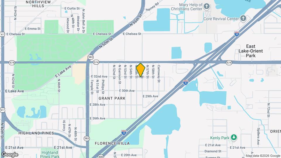 3722 N 56th St Map and Location Details