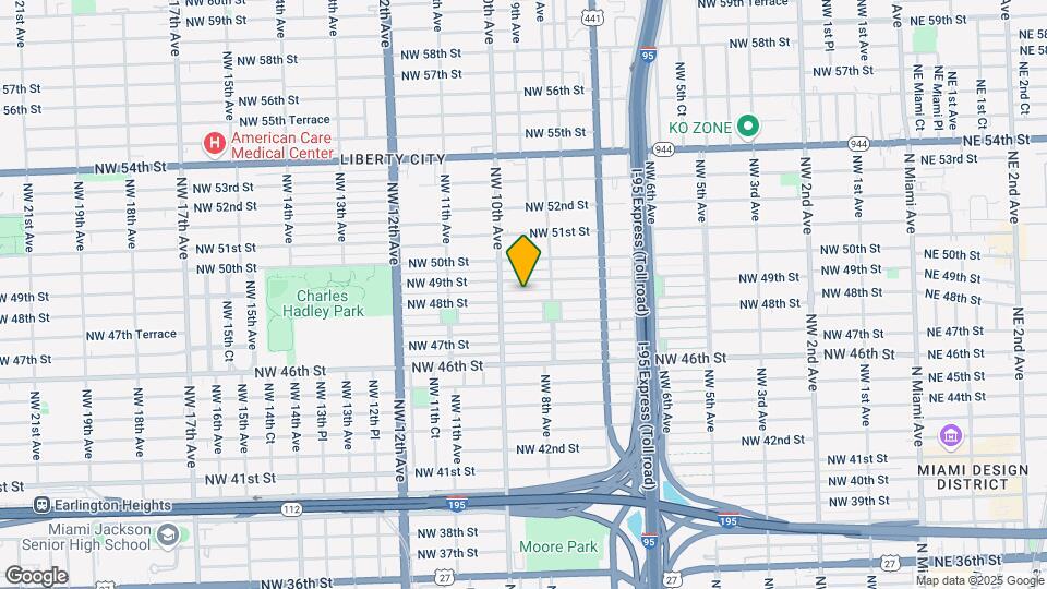 901 NW 48th St Map and Location Details