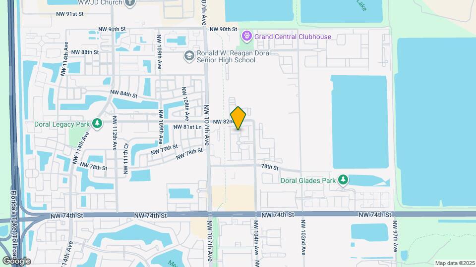 4740 NW 81st Ave Map and Location Details