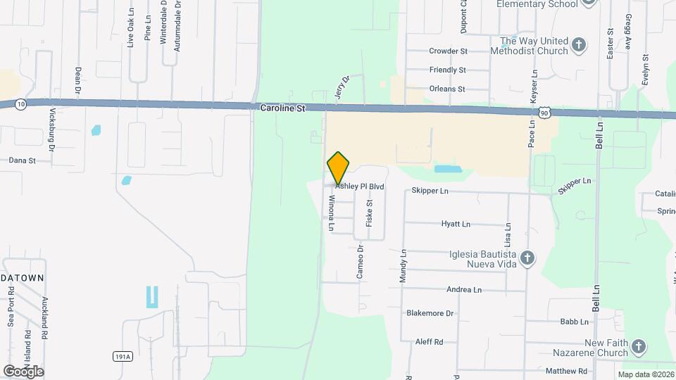 4721 Ashley Pl Blvd Map and Location Details