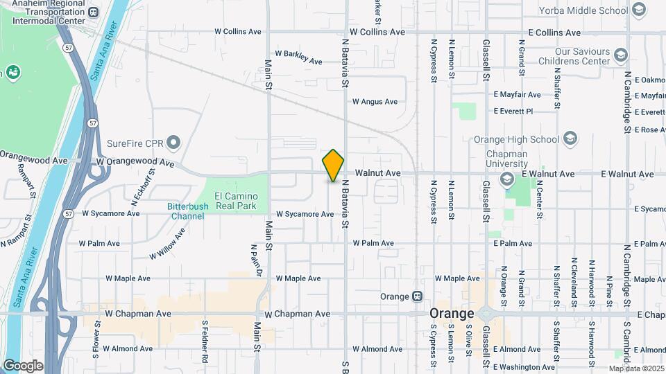 461 N Citrus St Mapa y Detalles de la Ubicación