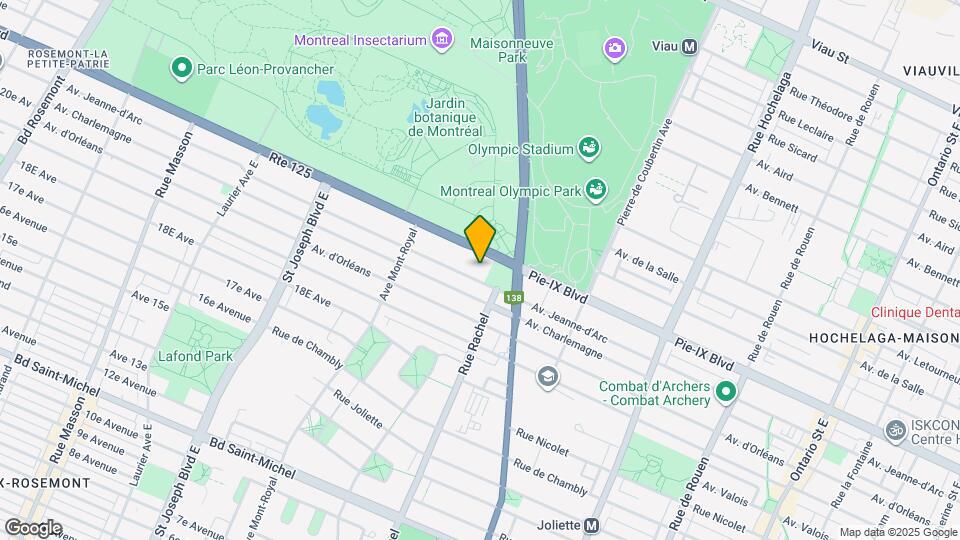 4343 Jeanne-D'arc Av Map and Location Details