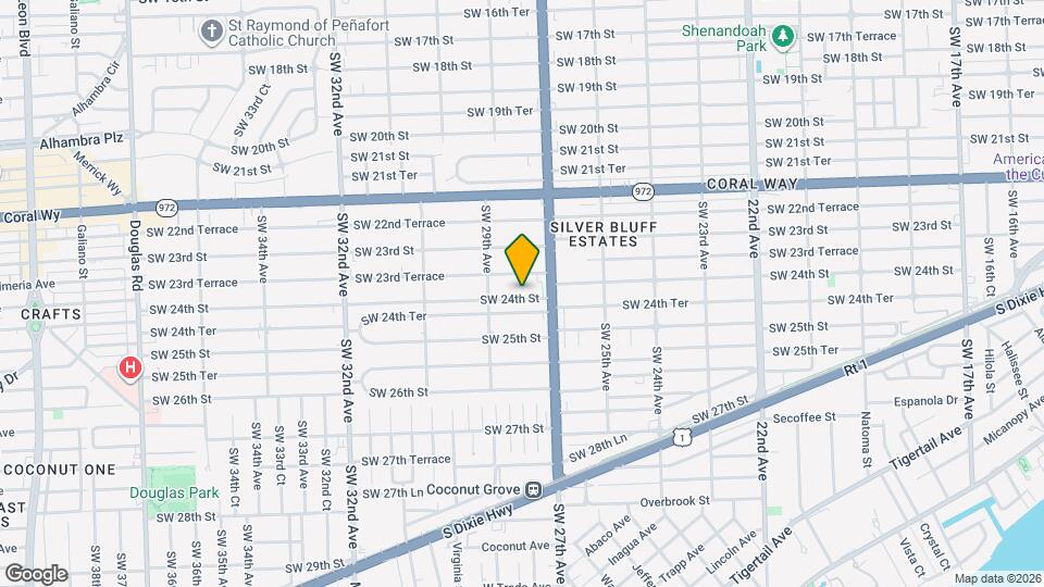 2761 SW 24th St Map and Location Details