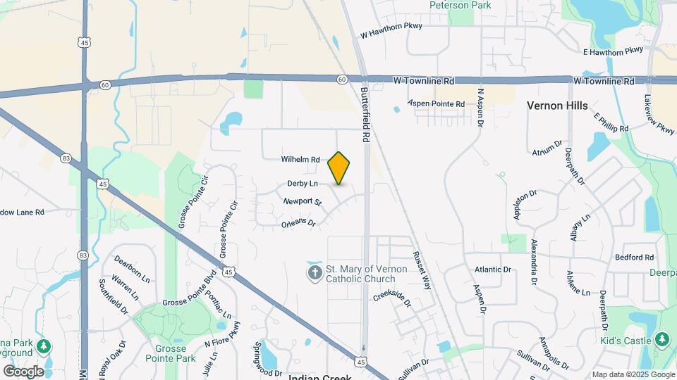 1436 Derby Ln Map and Location Details