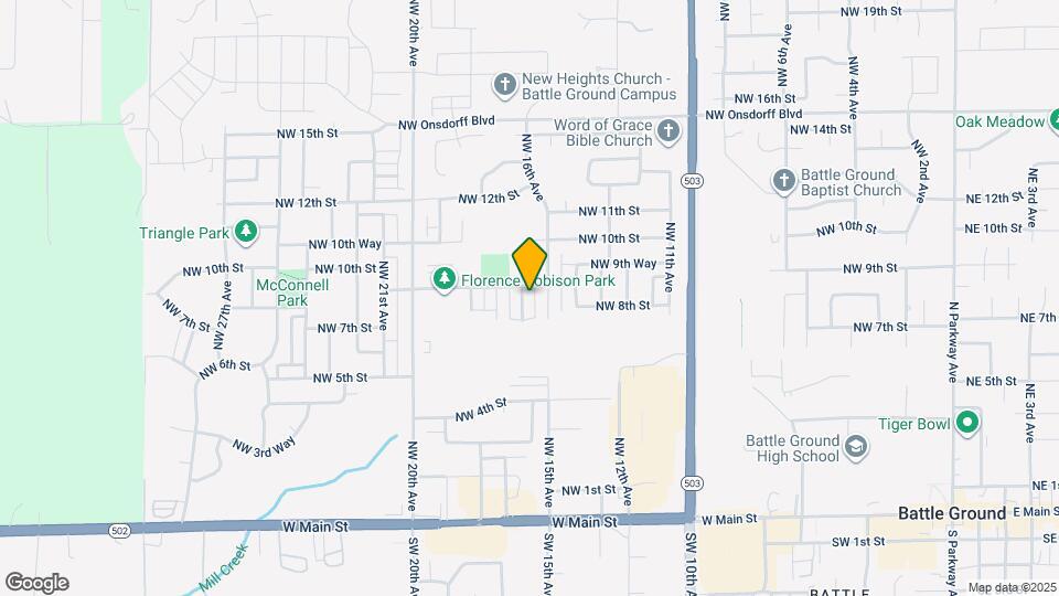 809 NW 16th Ave Map and Location Details