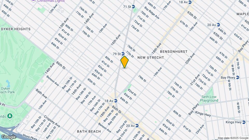 1733 80th St Mapa y Detalles de la Ubicación