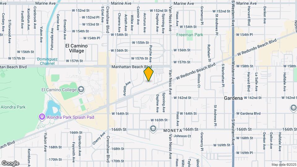 2509 W Redondo Beach Blvd Map and Location Details