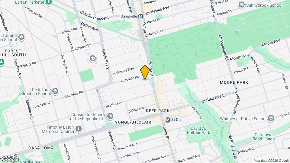 6 Oriole Gardens Map and Location Details