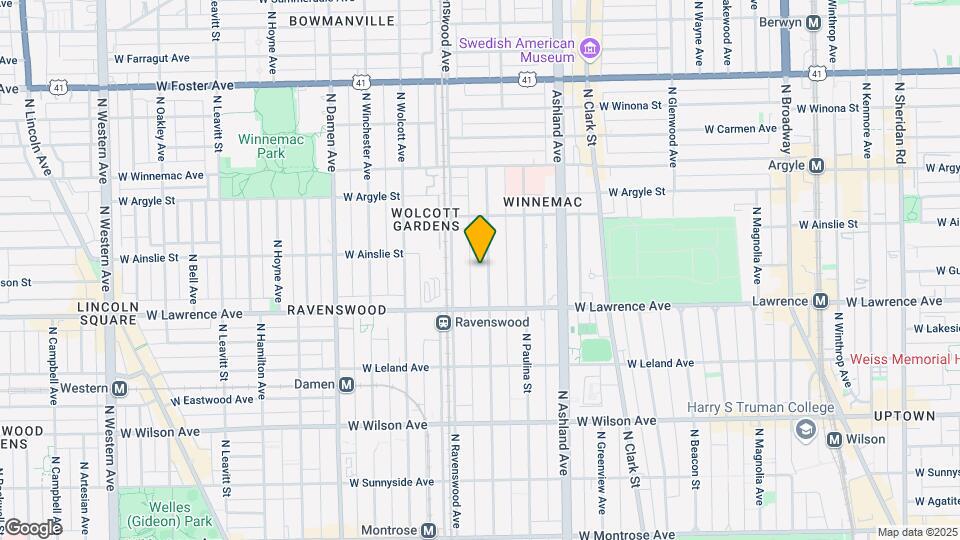 4840 N Hermitage Ave Map and Location Details