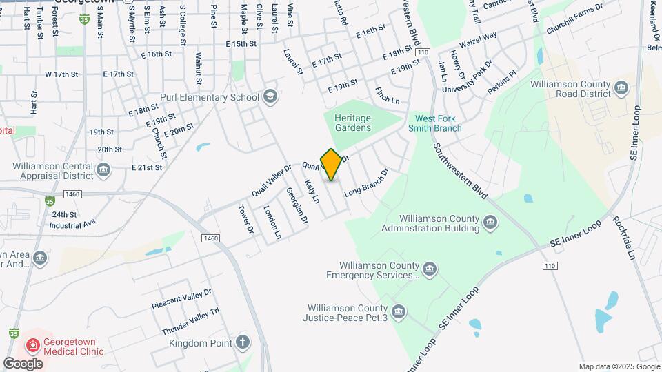 2211 Creekside Ln Map and Location Details