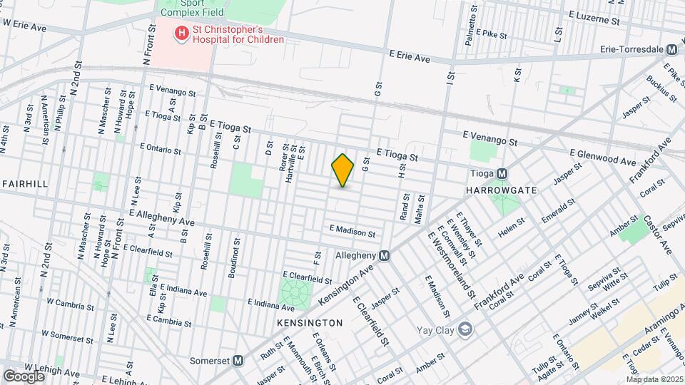 728 E Thayer St Map and Location Details