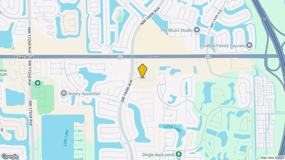 15953 SW 2nd Pl Map and Location Details