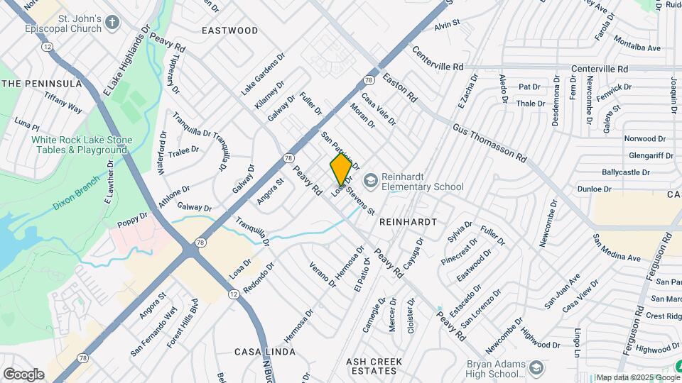 10020 Losa Dr Map and Location Details