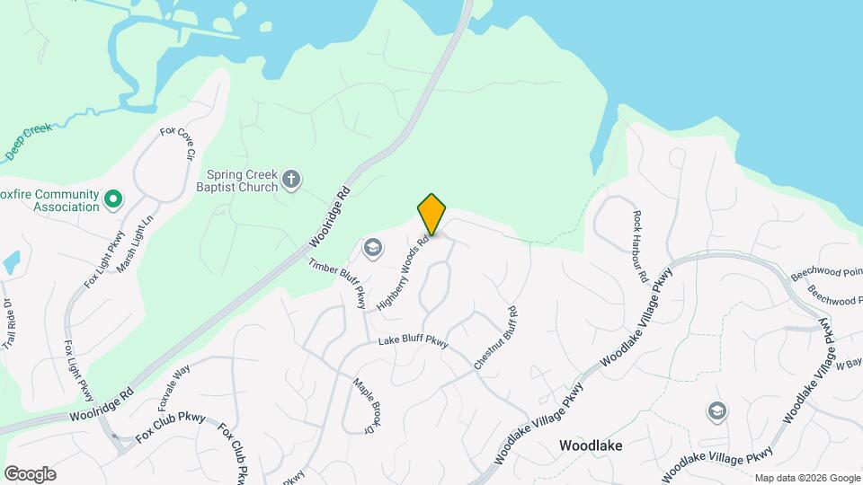 5303 Highberry Woods Rd Map and Location Details