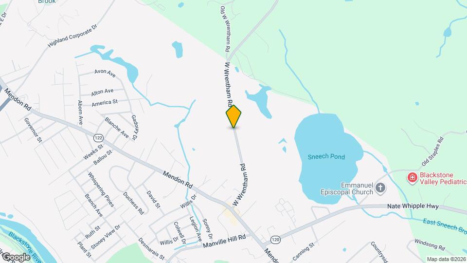 40 W Wrentham Rd, Unit 3 Map and Location Details