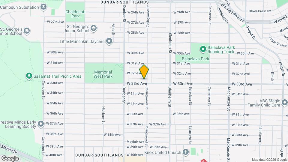 4879 Collingwood St Map and Location Details