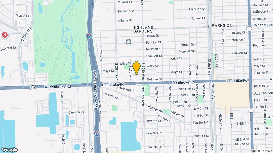 2634 Fletcher Ct Map and Location Details