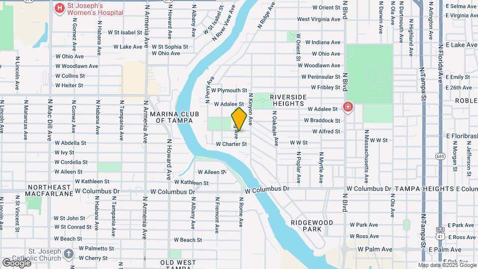1110 W Coral St Map and Location Details