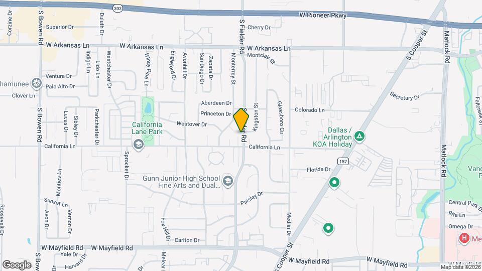 2702 S Fielder Rd Map and Location Details