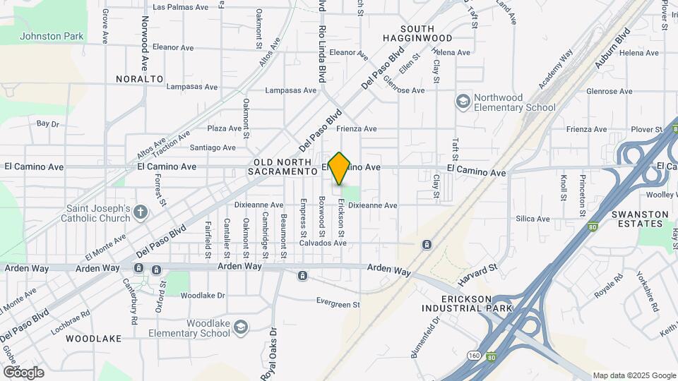 2437 Erickson St Mapa y Detalles de la Ubicación