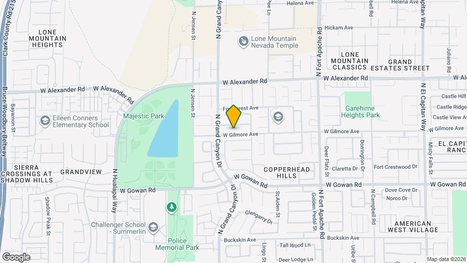 9620 W Gilmore Ave Map and Location Details