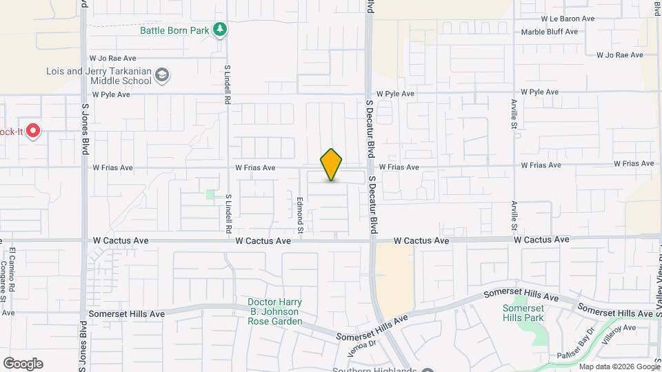 5073 Tunnel Falls Dr Map and Location Details