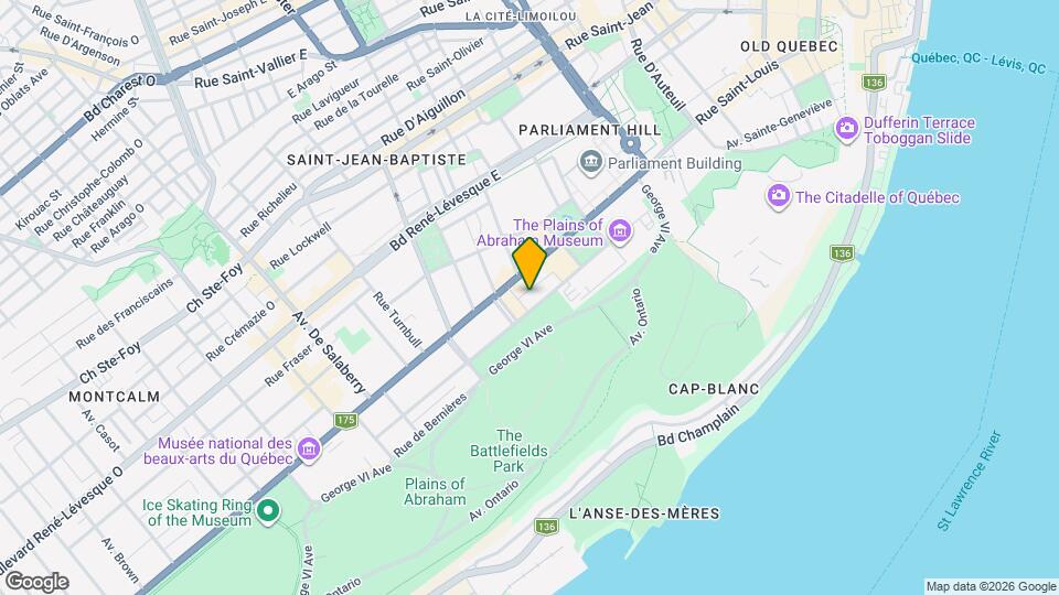 600 Wilfrid Map and Location Details