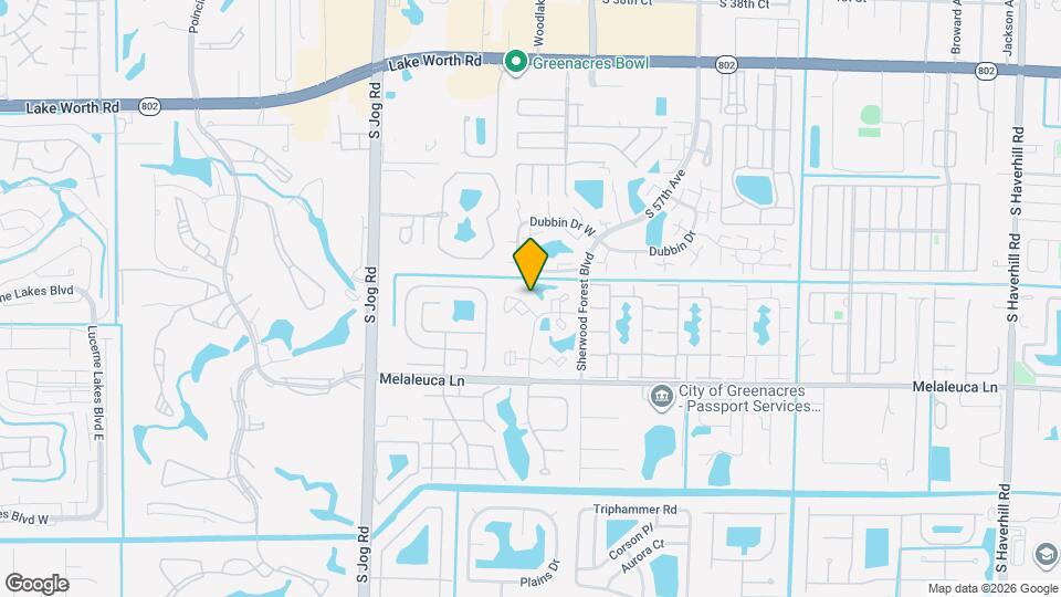 4185 Oak Terrace Dr Map and Location Details