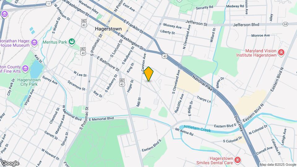 349 S Cannon Ave Map and Location Details