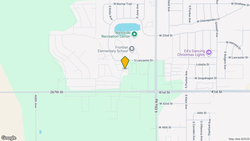 Modern & Spacious 3-Bedroom Townhome on Sioux Falls’ West Side Map and Location Details