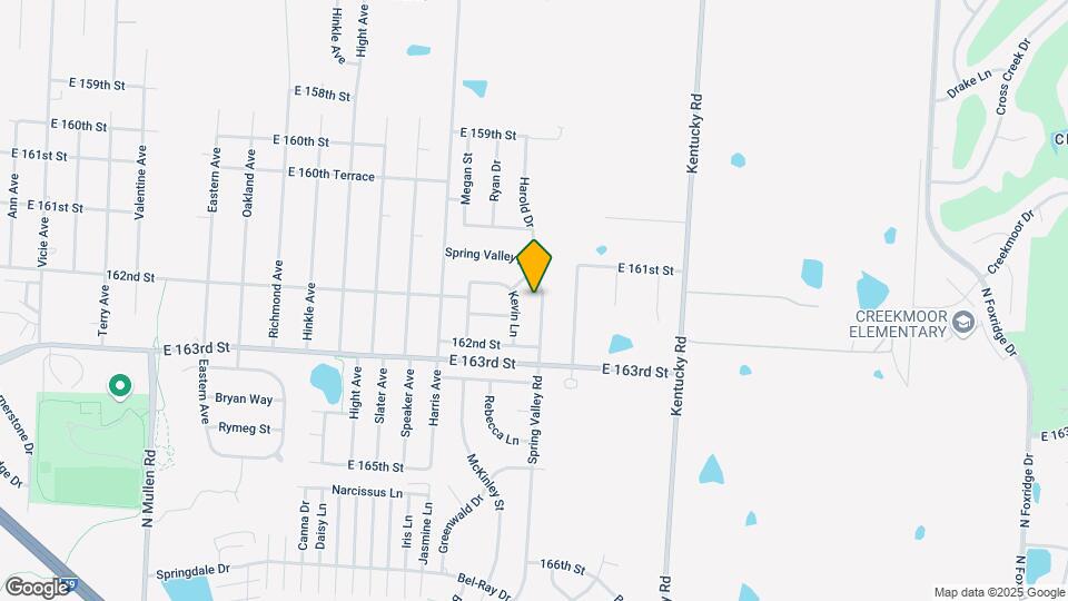 16110 Spring Valley Rd Mapa y Detalles de la Ubicación