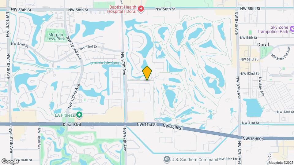 9441 NW 47th Terrace Map and Location Details