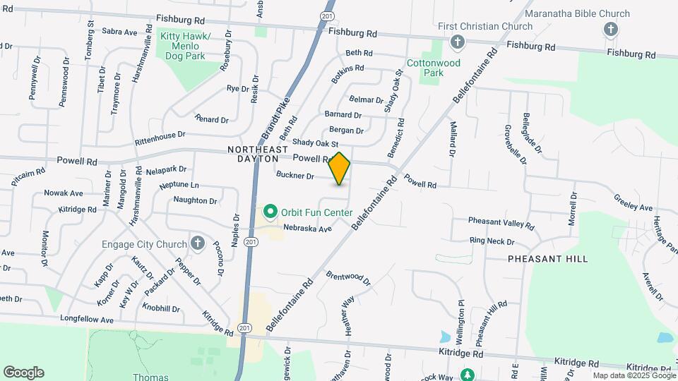 5561 Misty Ln Map and Location Details