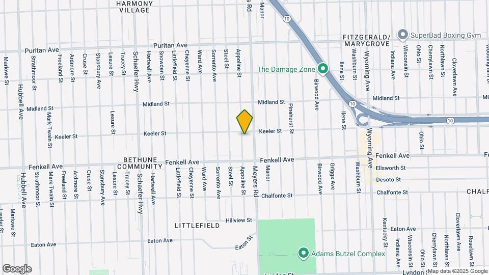 15388 Appoline St Map and Location Details