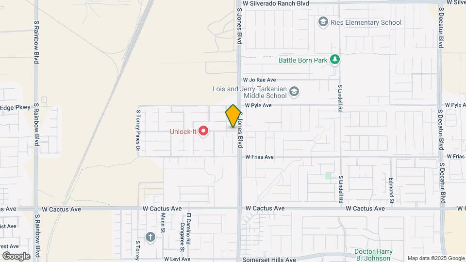 6122 W Haleh Ave Map and Location Details