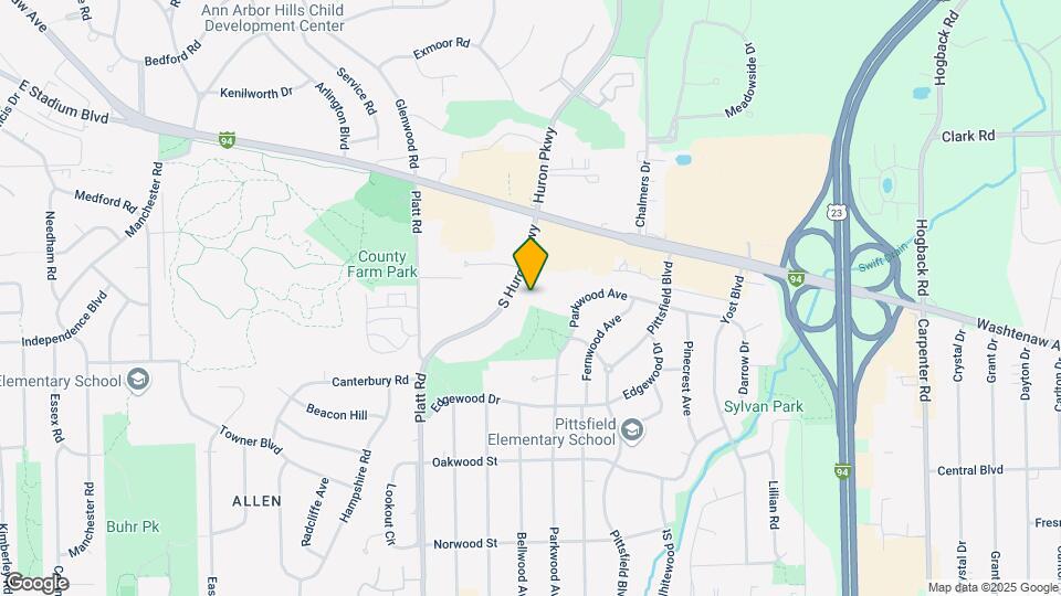 2223 S Huron Pkwy Map and Location Details