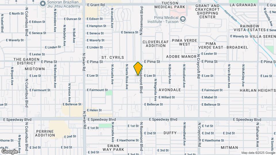 Linda Vista Trailer Park Map and Location Details