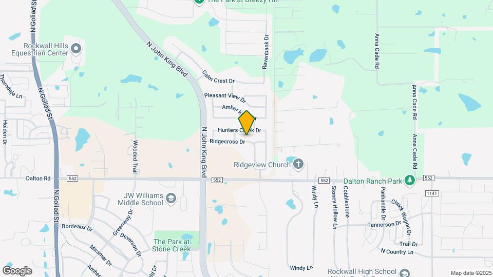 3430 Ridgecross Dr Map and Location Details
